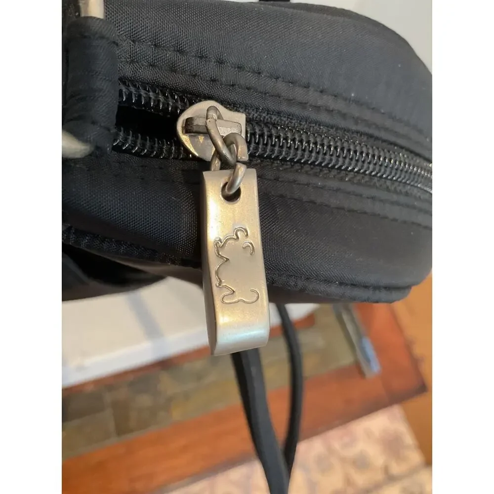 Disneyland Park - Black Nylon Laptop Tote Crossbody Bag
